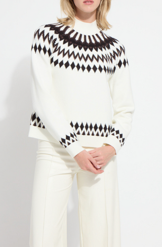 Solstice Fair Isle Sweater in Winter Fair Isle