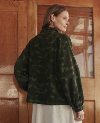 The Commodore Jacket in Desert Camo