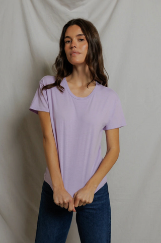Harley SS Boxy Crew Tee in Ultraviolet