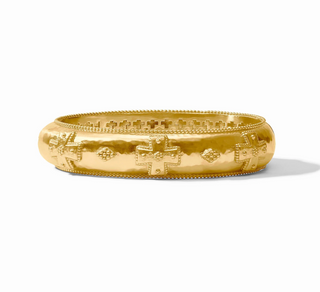 Canterbury Hinge Bangle in Gold